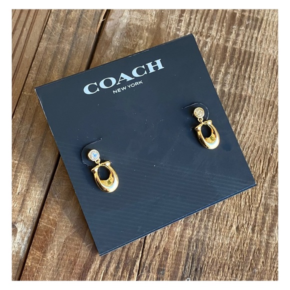 Coach Jewelry Coach Gold Earrings Poshmark